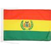 AZ FLAG Bandiera Bolivia 45x30 cm Boliviana Poliestere 100D Cordini | Uso interno ed esterno bandiera decorativa doppie cuciture e bordi rinforzati