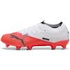 Puma Nitro 7 Match FG/AG Wn, Scarpe da Calcio da Donna, Ultra Rosso, Nero, Bianco, 36