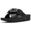 Fitflop Lulu Flower Cross Slides, Sandali a Ciabatta Donna
