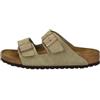 Birkenstock 051463 Arizona taupe, Suede Leather PIANELLE Uomo, Taupe EU 40