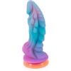 You2Toys Beasty Cocks Mystic Dragon Dildo Blu/Viola/Arancione/Glitter 21,5 cm