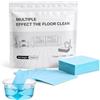 ZoneYan 100Pcs Pastiglie Detergenti per Pavimenti Duri, Compresse per Pulizie Pavimento, Multiple Effect the Floor Clean Tablet, Floor Cleaning Tablets Multi-Surface Cleaner