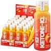 Ketone-iq Bevande energetiche senza caffè?na con chetoni Ex-genes | Confezione da 24 unità con 10 g di chetoni, senza acido, senza sale e completamente naturali (melocotta)