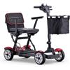 FANGZHL Scooter Per Disabili A 4 Ruote,Scooter Per Disabili A Motore Per Anziani,Scooter Per Disabili Per Barche Da Viaggio,Carico 150 Kg/331 Libbre,Con Caricabatterie E Cestino Inclusi A