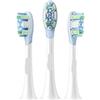 Generico 3PCS testine, compatibile con XIAOMI, MES609 MES610 Pro | testine di ricambio per spazzolino elettrico Mijia, plastica(Sensitive 3 pcs)
