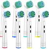 SLOWLEIF Testine di ricambio per spazzolini elettrici Oral B, Soft Care Upgrade, tipo e Sensitive Clean, per Oral B Genius Series/Pro Series/Vitality Series/Smart Series/D12/D16/D20/D29/D32/DB4510...