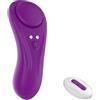 Amorphilia Vibratore a farfalla ultrasottile, 10 modalità di vibrazione, vibratore verticale, vibratore con telecomando