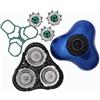 ZFHEGFVS Testina di Ricambio for Rasoio RQ11, Compatibile con Philips, RQ1150 RQ1160 RQ1180 RQ1141 RQ1145 RQ1131 RQ1151 RQ1155. Lama di Ricambio for Rasoio.