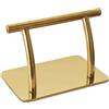Sunerzenor Pedale Poggiapiedi per Poltrona Da Barbiere, Parti di Ricambio per Poltrona Da Barbiere, Supporto Universale per Parrucchiere, Salone di Bellezza, Sha, oro