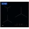 AEG TN63IP0BFB Piastra a induzione, 60 cm, 3 zone di cottura, sistema Hob2Hood, funzione PowerBoost e Pausa, controlli scorrevoli indipendenti, timer singolo, doppia smussatura, nero
