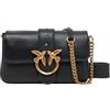 Pinko Tracolla Nero Limousine/matt Silver 104340A0QO NERO LIMOUSINE/MATT SILVER TU