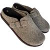 new confort pantofole da camera in feltro UOMO MARVIN suola estraibile soft antigraffio | Sottopiede estraibilre SOFT - Suola antigraffio in feltro