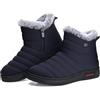 Mufanton Stivali da Neve Donna Invernali Scarpe da Camminata Foderati in Pelliccia Casual Outdoor Scarpe Calde Antiscivolo Stivali