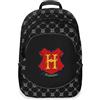 Harry Potter, Zaino scuola Unisex-Bambini e ragazzi, Nero, unica