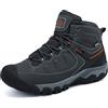 AX BOXING Scarpe Uomo Invernali Caldo Fodera Stivali Antiscivolo Scarponcini Uomo Invernali Scarpe Trekking Stivaletti Taglia 41-46 EU