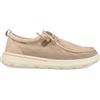 Jeep Mocassini Uomo JM51041A in Tessuto Sand EU 42