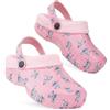 Disney Zoccoli Bambina Fodera in Pile e Charms Rimovibili - Regalo Ragazza