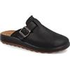 Fly Flot | Bio Style Man, Pantofole Uomo con Fibbia Regolabile, Ciabatte con Tomaia e Sottopiede in Pelle