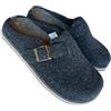 new confort pantofole da camera in feltro UOMO MARVIN suola estraibile soft antigraffio | Sottopiede estraibilre SOFT - Suola antigraffio in feltro