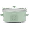 Crock-Pot Design Series pentola a cottura lenta programmabile da 6 quart, Desert Sage Green (CSC124X)