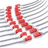 CSL 20x Cavo LAN Gigabit Ethernet Cat 6 - multischermo - UTP Gigabit - 1000 Mbit/s - cavo patch - cavo di rete - 0,25 m