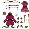 Super7 Teenage Mutant Ninja Turtles: Action figure di Splinter, serie Ultimates, rivestito in tessuto, 18 cm