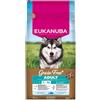 Eukanuba Cibo secco senza cereali per cani adulti di taglia grande con pesce di mare - 12 kg