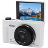 Topiky Fotocamera Digitale 5K 75MP Zoom 18X Vlog con Schermo Ribaltabile | Fotocamera con messa a fuoco automatica con schermo ribaltabile a 180 gradi, fotocamera digitale per vlogging di viaggio