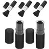 YARNOW 5 Pezzi Spazzola per Pulizia Fotocamera Tascabile Cappuccio | Set Compatto Setole Morbide, Manico Retrattile, per Obiettivi e Corpi Macchina in Viaggio