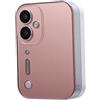 Minleshry Fotocamera Digitale 4K con Riproduzione Audio Video, 64MP (PINK) | Schermo Ribaltabile a 180° da 3 Pollici, Batteria da 3600 MAh, Trasferimento OTG, Filtro Bellezza, per Selfie Vlogging