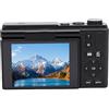 Topiky Fotocamera Digitale 5K 75MP Zoom 18X Vlog con Schermo Ribaltabile | Fotocamera con messa a fuoco automatica con schermo ribaltabile a 180 gradi, fotocamera digitale per vlogging di viaggio