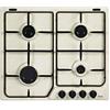 De'Longhi SF 46 ASV Piano Cottura da Incasso 60 cm, Comandi Frontali, Sabbia