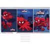 Hasbro Quaderno Maxi A4 SPIDERMAN 1 rigo cf. 10 quaderni - copertine assortite