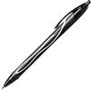 BIC Gel-ocity Quick Dry Clip-on retractable ballpoint Penna Medio, Nero, 0.7 mm