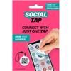 In Thing Portachiavi NFC | Tag NFC | Biglietto da visita digitale senza contatto per connessioni senza interruzioni e | Smart Card per la condivisione dei social media - iOS e Android