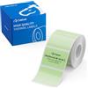 CLABEL 1 Rotolo 30x20mm Verde Menta Etichette Termiche Resistenti al Freddo | Etichette Autoadesive per Etichette da Refrigerazione Alimenti Casa Commercio Trasporto in Catena del Freddo, 330 Pezzi