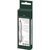 Faber-Castell Estensore per matite artistiche e grafiche, prolunga la durata della matita, per arte, scuola, casa, disegno, colorazione, estensione matite, strumento artistico, supporto, alluminio