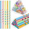Fejathryne 30 matite per bambini, motivo animali, con gomma, come regalo di compleanno | Atossiche e infrangibili, regalo di compleanno per ragazzi e ragazze, divertenti matite arcobaleno per la scuola e regali