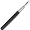 YAOYYG Estendable Presentation Pointer, 120 cm Extendable Stainless Steel Teacher Whiteboard Pointers, Punti di punta, Punti per la scuola, per formati, Seminari, Presentazioni (Black)