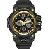OFNS Orologi analogici digitali da uomo militari con quadrante grande orologio da uomo unisex per esterni orologi da polso digitali per studenti uomini avventura allenamento escursionismo