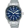 Lorus sport man orologio Uomo Analogico Al quarzo con cinturino in Acciaio INOX RL405BX9