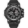 OFNS Orologi analogici digitali da uomo militari con quadrante grande orologio da uomo unisex per esterni orologi da polso digitali per studenti uomini avventura allenamento escursionismo