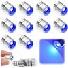 LQTSLFM 10 Pezzi Mini LED Blu Mini Luci con Batteria di Ricambio Luci Piccole a Batteria Luci per Casa Delle Bambole per Vetrine, Prodotti Artigianali, Halloween