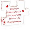 Generico Puzzle in Acrilico Regalo per Fidanzato Fidanzata Compleanno Decor Casa | Puzzle Con Frase D'Amore, Perfetto Come Regalo Per Coppia, Natale, San Valentino, Compleanno, Anniversario