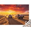 DAFUfbw Rally Fuoristrada Puzzle per Adulti 1000 Pezzi Riciclabile Material Racing Trucks Jigsaw Puzzles Accessori per il Tempo di Gioco in Famiglia Perfect per i Compleanni di Famiglia e Amici 38x26cm/1...