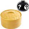 Bambebe 1PC Squishy 2026 - Mystery Dim Sum glitterate, Random Gold, Blue ,Red,Transparent Color