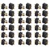VUNIVERSUM 10 paia (20 pezzi) Premium T-Dean Deans spina a T dorata a prova di inversione di polarità femmina RC di Mr. Plug, Modellbau®