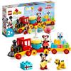 LEGO DUPLO | Disney Il Treno del Compleanno di Topolino e Minnie - Giocattolo per Bambine e Bambini da 2 Anni in su - Giochi Educativi con Mattoncini Numerati e 3 Personaggi - Idea Regalo - 10941