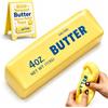 Usper Crunchy Butter Squishy, Burro Squishy Crunchy Palline Slow Rising | Antistress Realistico Asmr e Carino Stress Ball Squisci Sensoriale Croccante e Dalla Consistenza Piacevole per Adulti