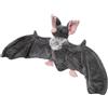 Generisch Pipistrello imbottito per Halloween, adorabile bambola di peluche, morbido giocattolo da coccolare, nero